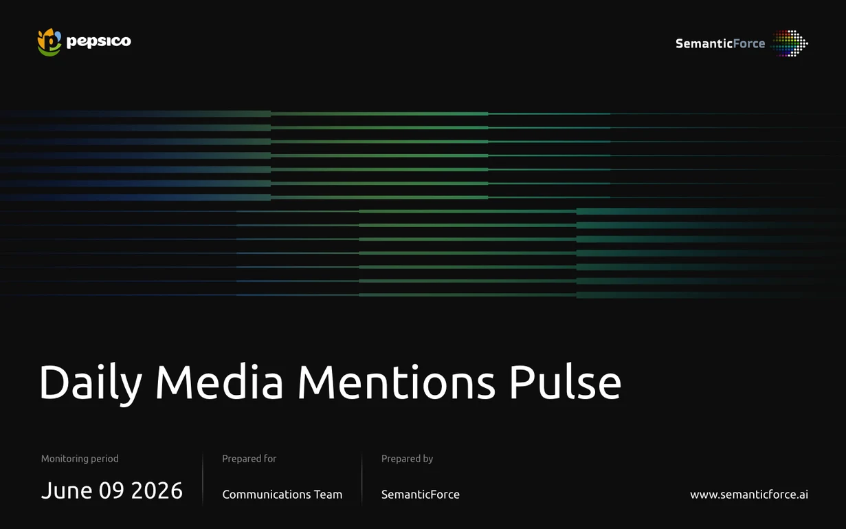 Daily Pulse · PepsiCo